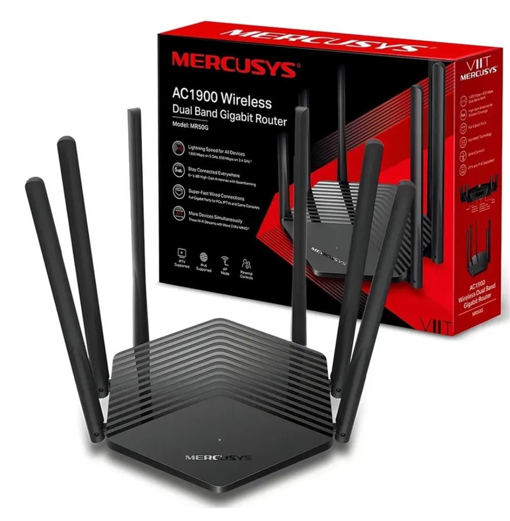 Router Mercusys Mr50g 6 Ant (5GHZ) Gigabit