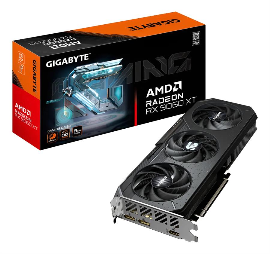 Placa Video Gigabyte Radeon Rx 9060xt Gaming Oc 8gb