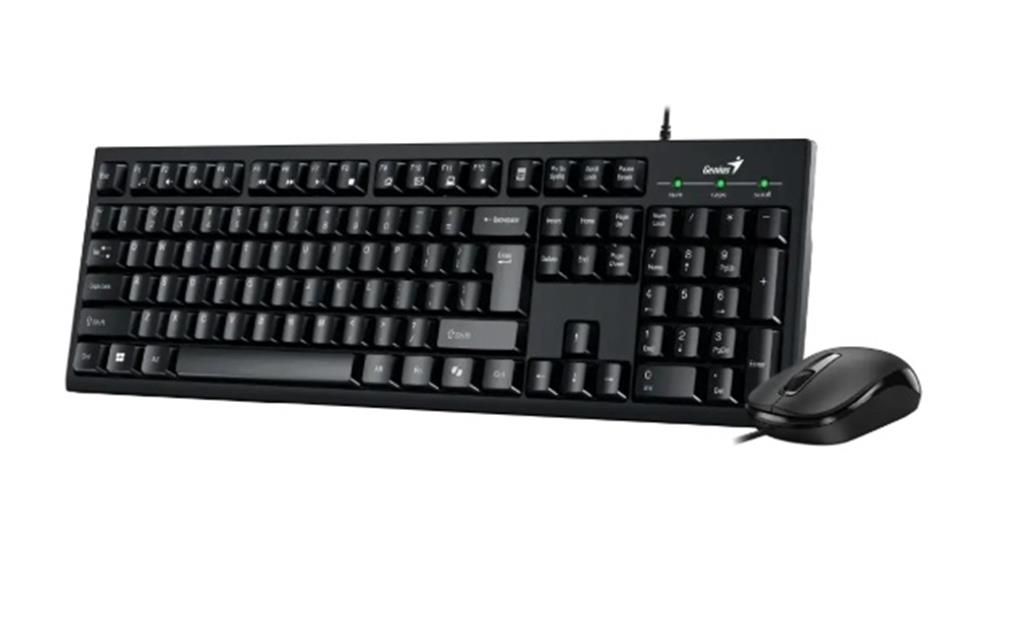 Teclado + Mouse Genius Km-100 Se (Con Cable)