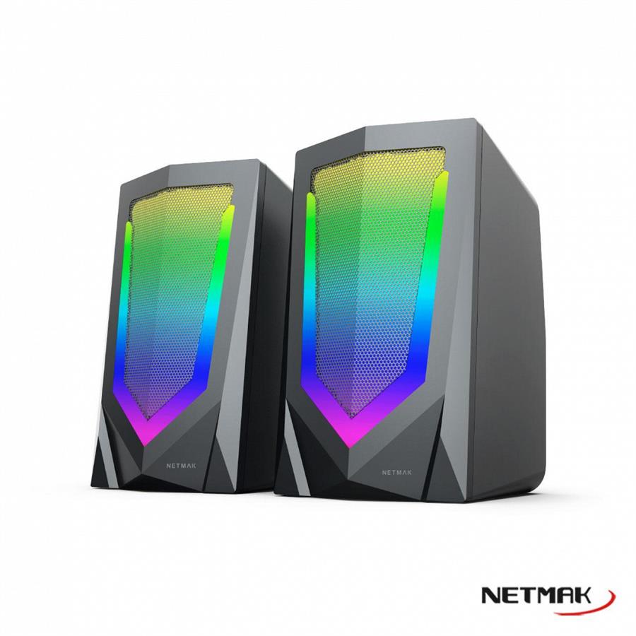 Parlante  Netmak N10 Rgb