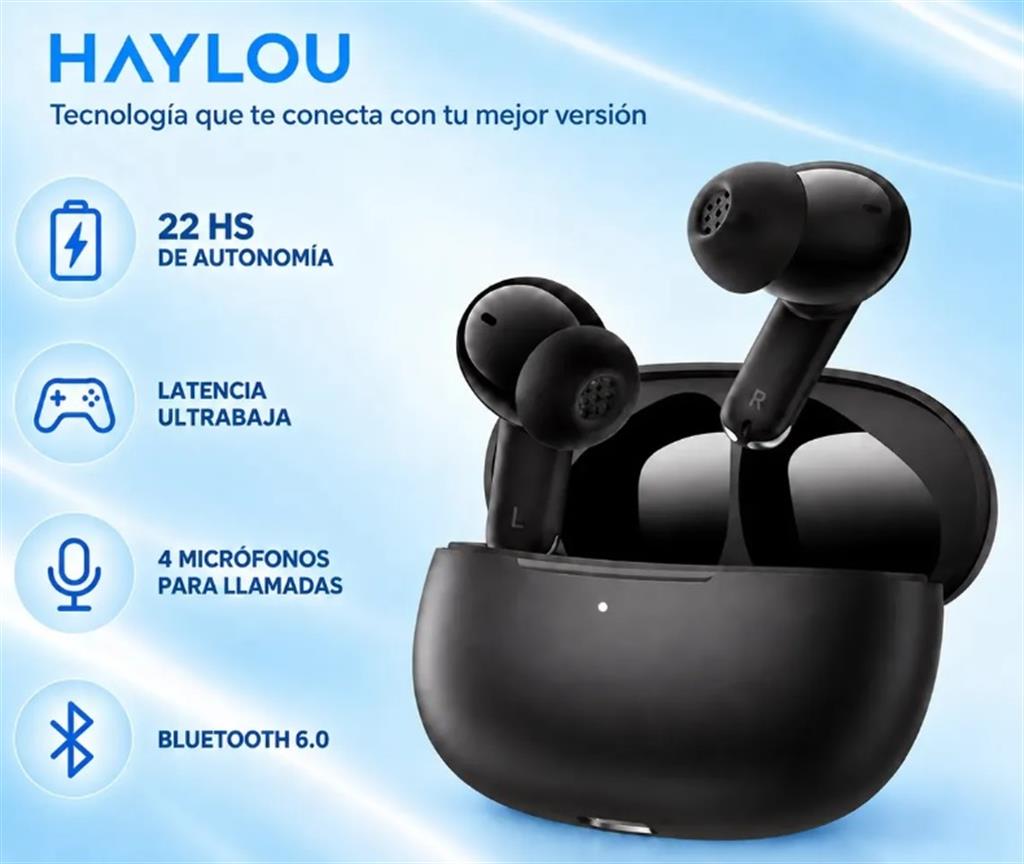 Auricular Bluetooth Haylou Hq5 Negro