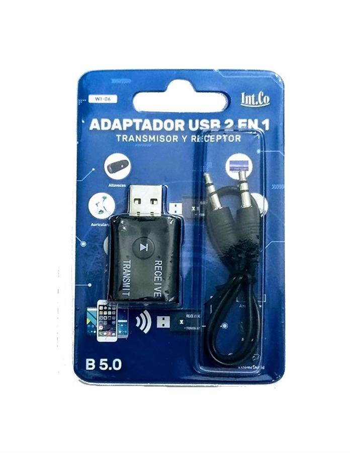 Bluetooth Trasmisor/Receptor Intco Wi.06 5.0 2 En 1