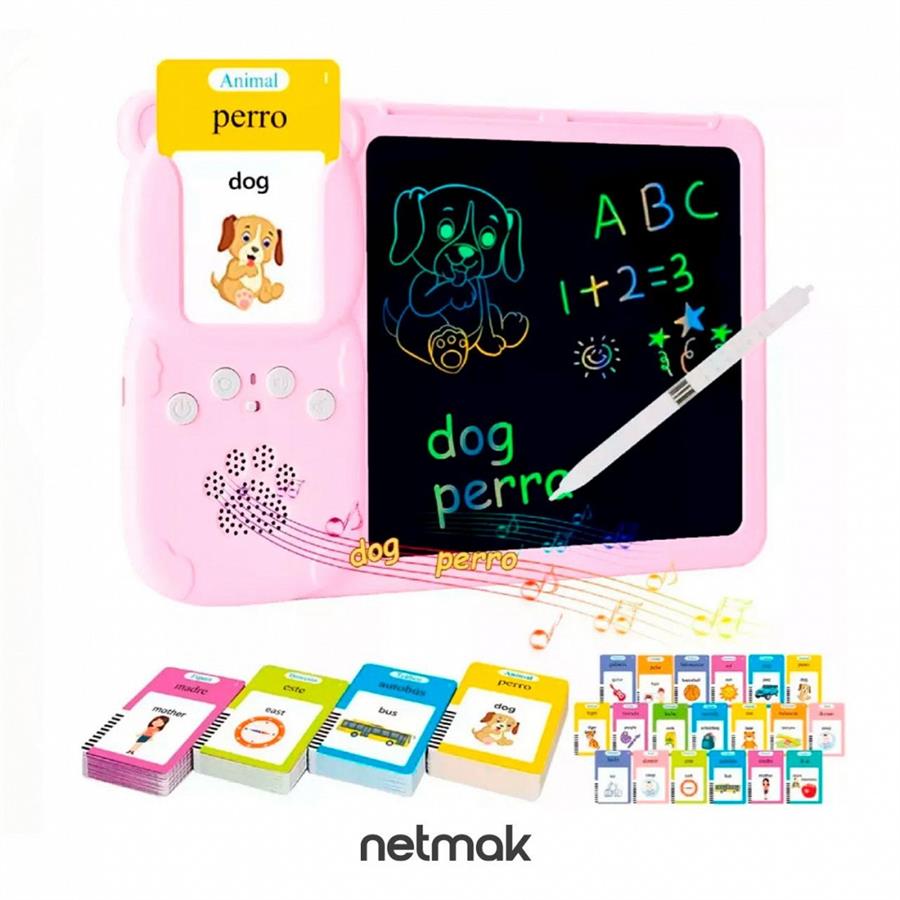 Pizarra Netmak Magica Targetas Didacticas Nm-Pm102p