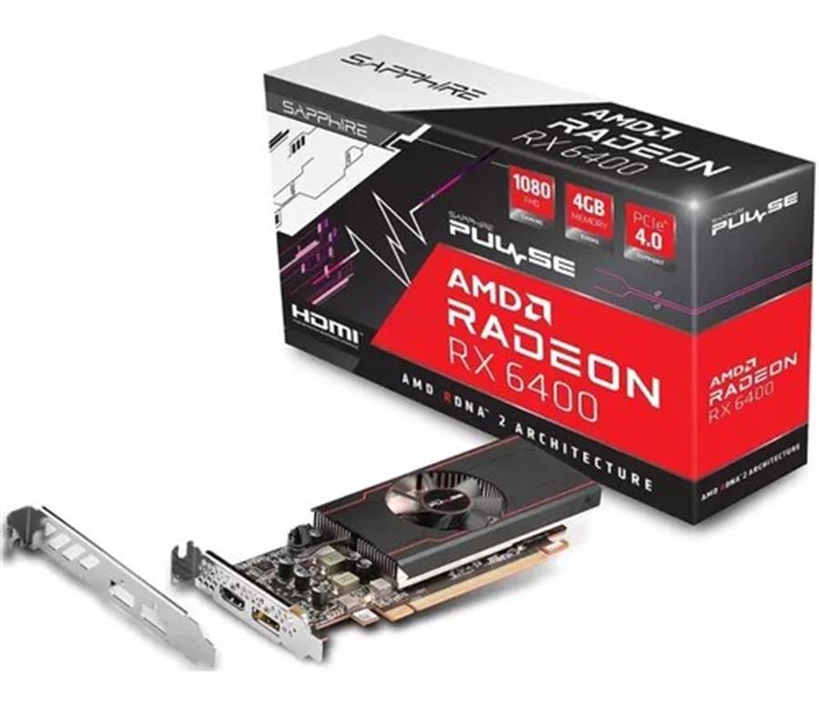 Placa Video 6400 Rx  4gb Sapphire