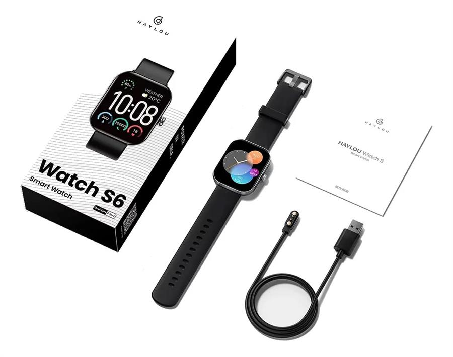 Reloj Smart Haylou Watch S6 Negro (LLAMADAS)