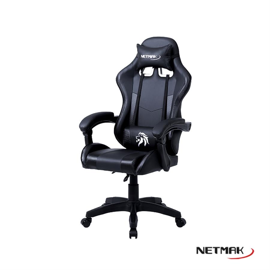 Silla Gamer Netmak Beast Negra