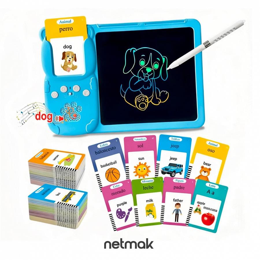 Pizarra Netmak Magica Targetas Didacticas Nm-Pm102b