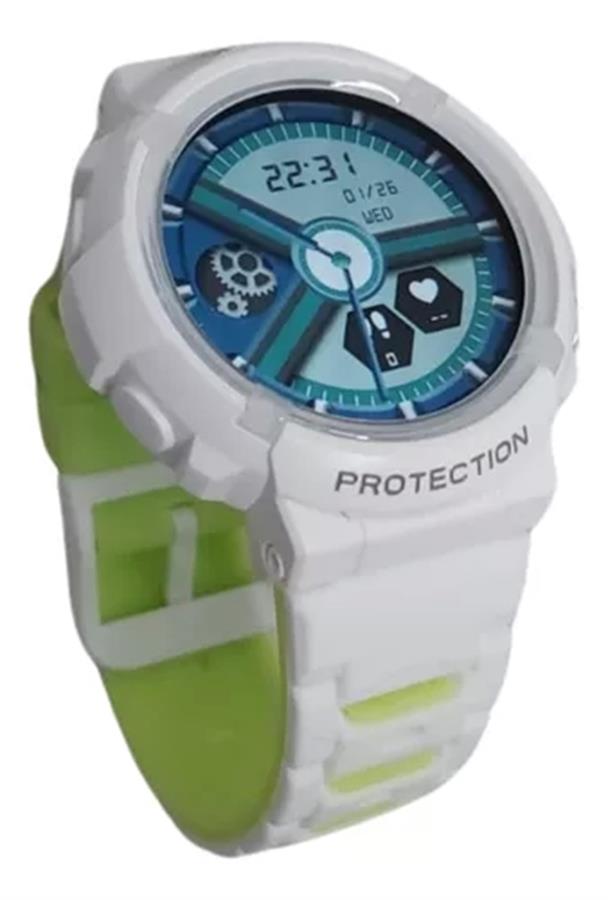 Reloj Smart Noga Sw21 Kids Blanco/Verde