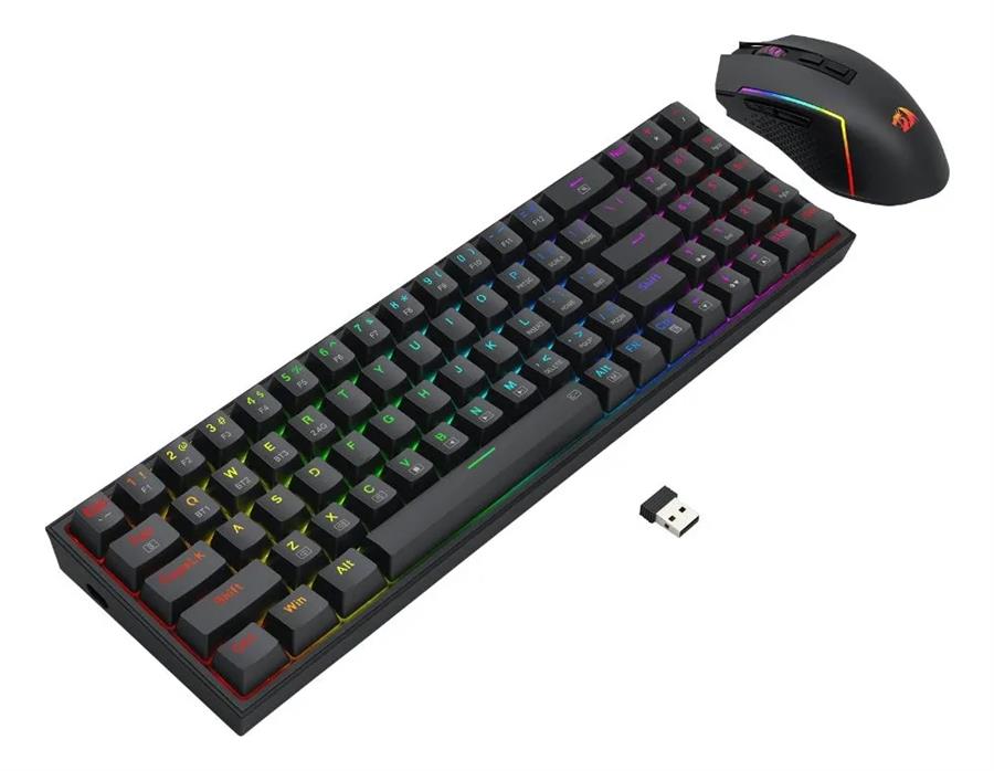 Teclado Mecanico + Mouse Redragon S136