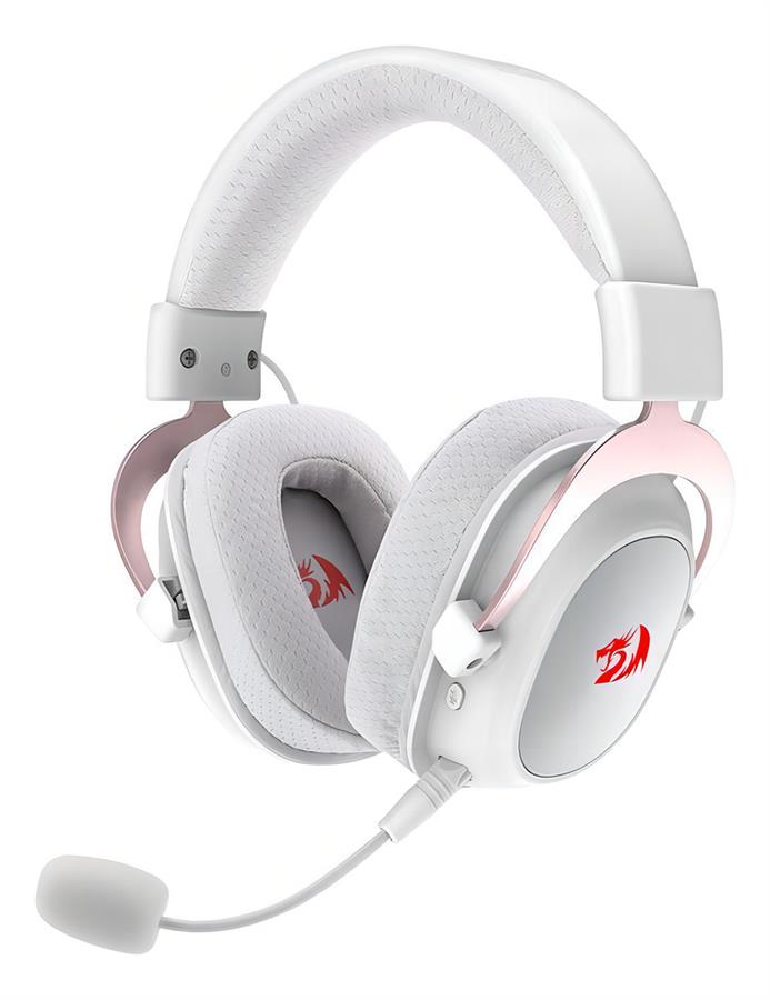 Auricular Pc/Ps4 Redragon Zeus X Pro Blanco H-510w Pro Wireless