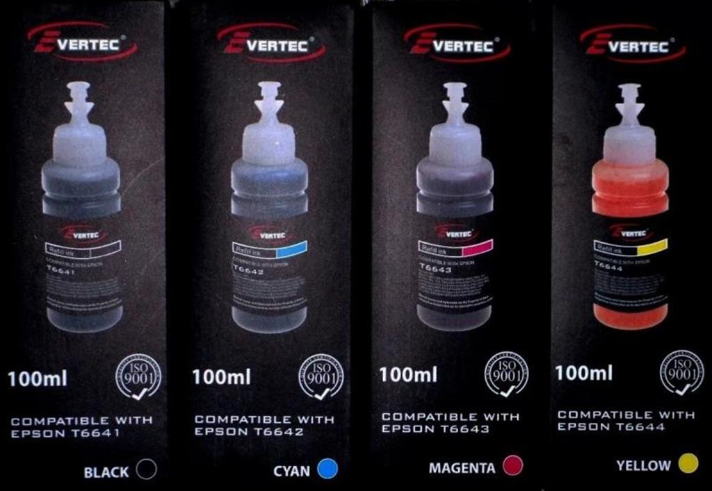 Cartucho Alternativo Epson 544/504 Magenta 100ml EverTec Sist.Cont.