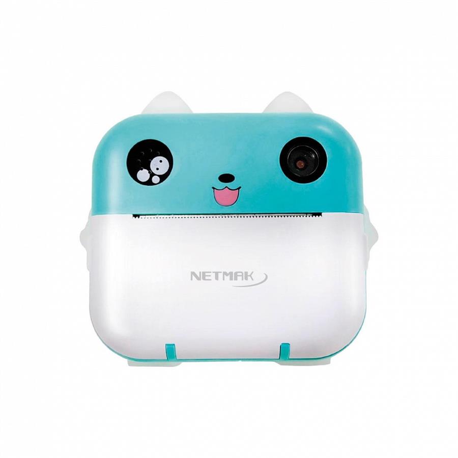 Camara Impresora Instantanea Netmak Nm-Kidcam-B
