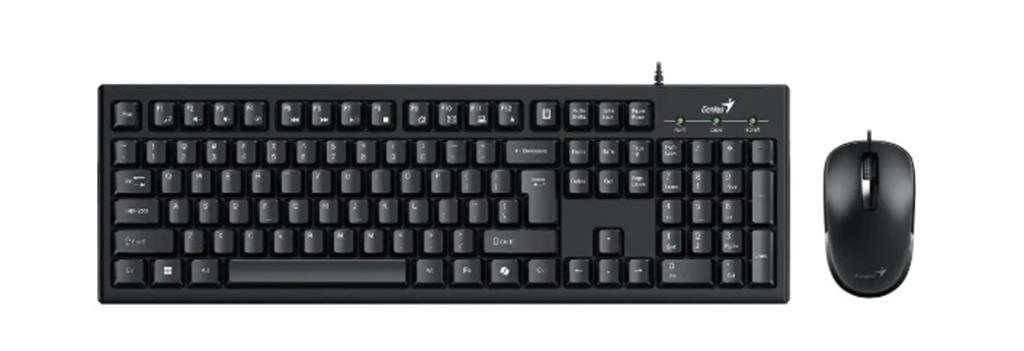 Teclado + Mouse Genius Km-100 Se (Con Cable)