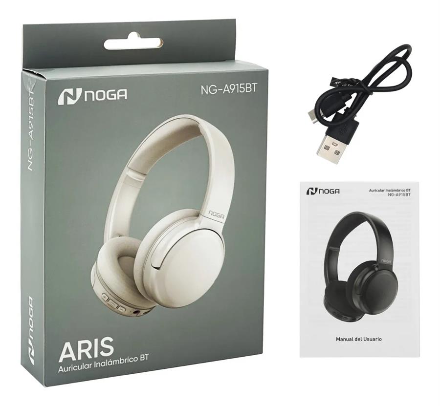 Auricular Bluetooth Noga Ng-A915bt  Blanco