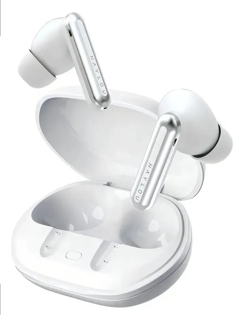Auricular Bluetooth Haylou Mori Plus Blanco (ANC) Cancelacion de ruido   (INEAR)