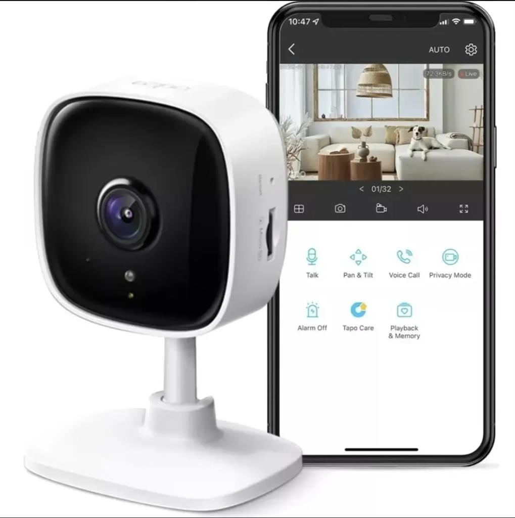 Camara Seguridad Ip Tapo C110  3mp 2k Day/night Sd Wifi