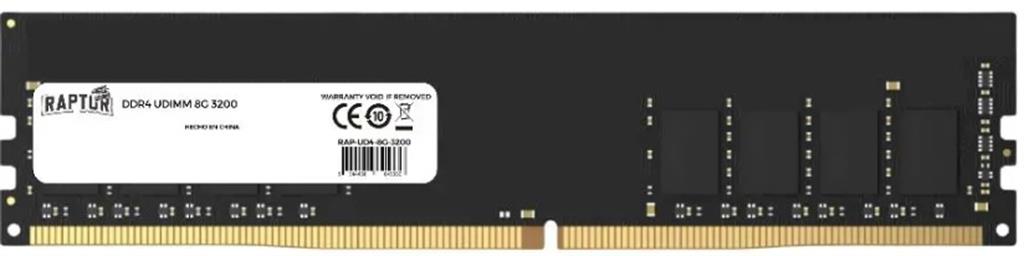 Memoria Ddr4 8 Gb 3200 Raptor Lagacy Intel Xmp