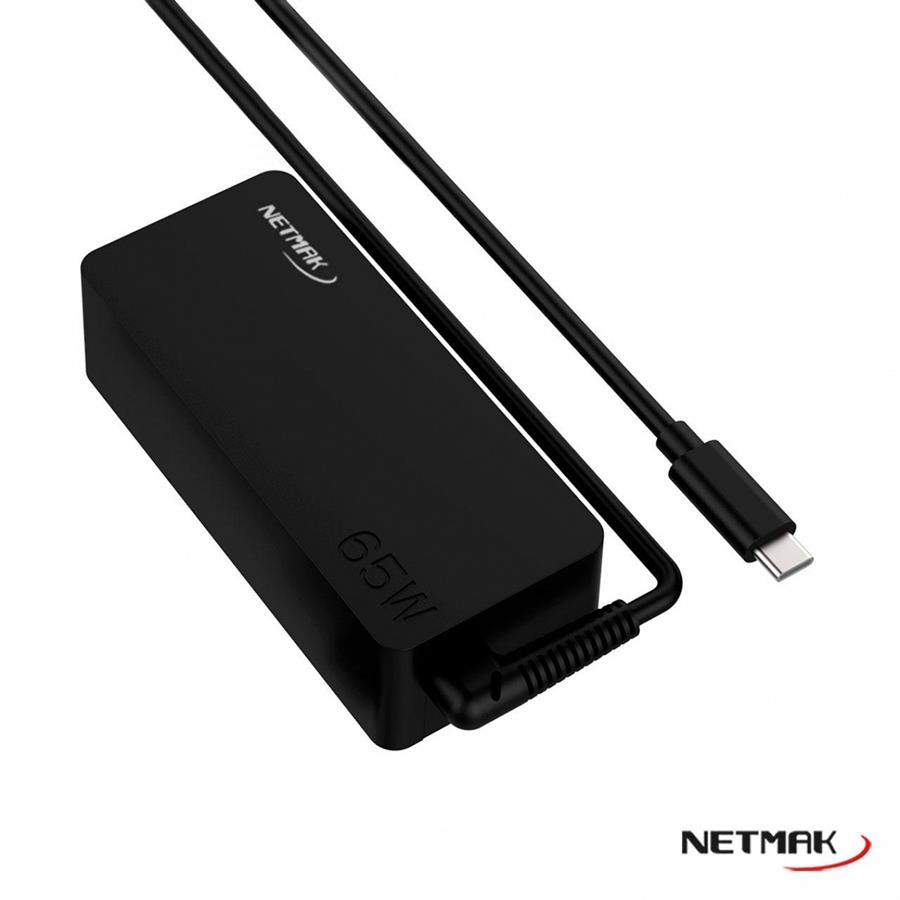 Carg Notebook Tipo C Netmak Nm-1265 65w