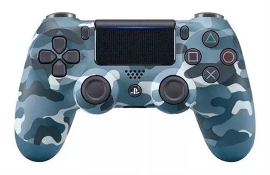 Joystick Ps4 X Azul Camuflado
