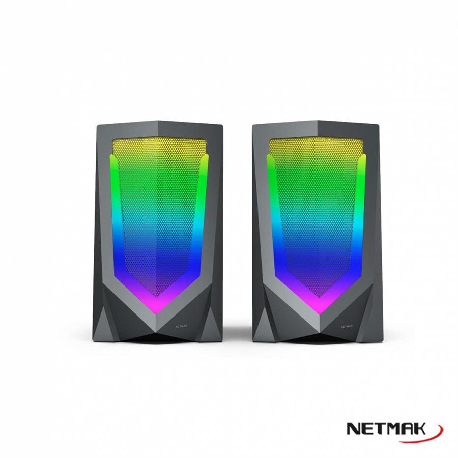 Parlante  Netmak N10 Rgb