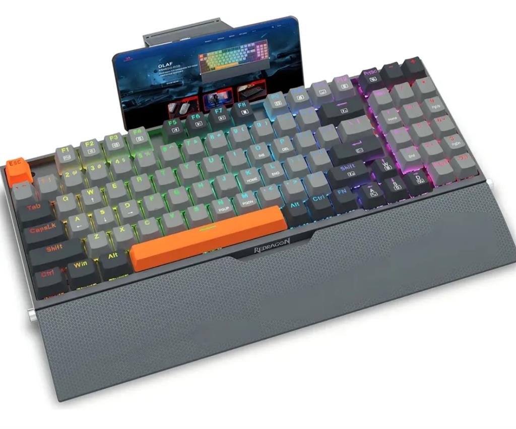 Teclado Mecanico Redragon Olaf K648gg-Rgb S/Red