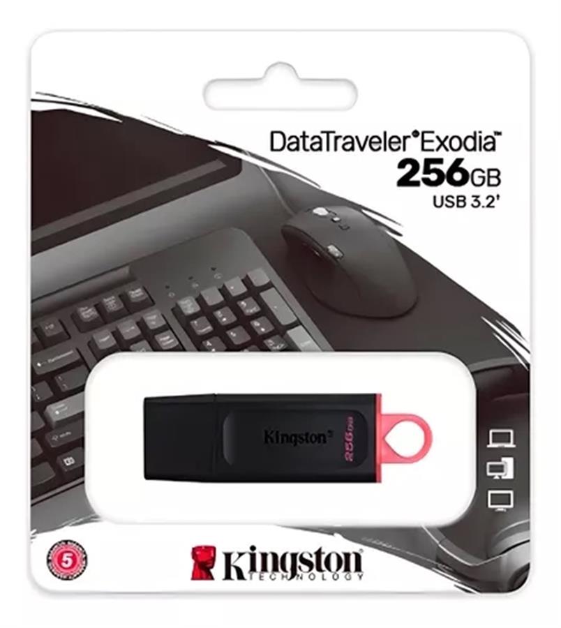 Pen Drive 256 Gb Kingston Exodia 3.2