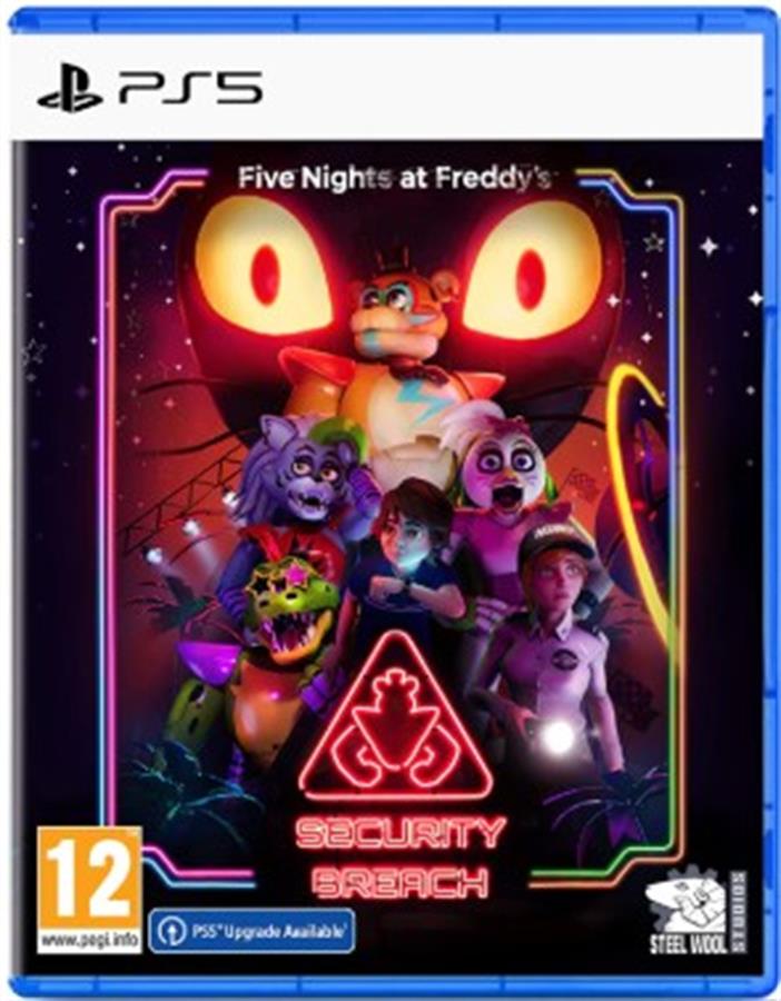 Ps5 juego five nights at freddy  security breach
