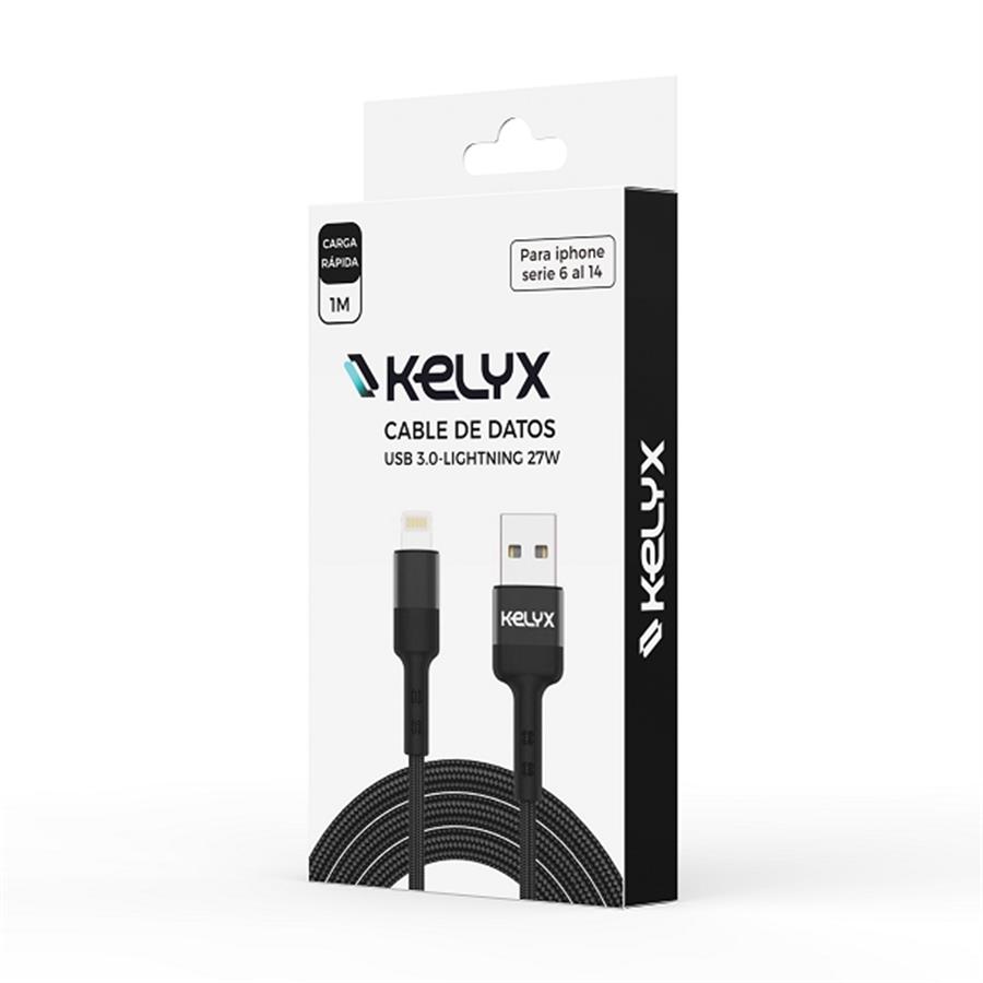 Cable Usb Iphone Kelyx 3.0 27w (7039)