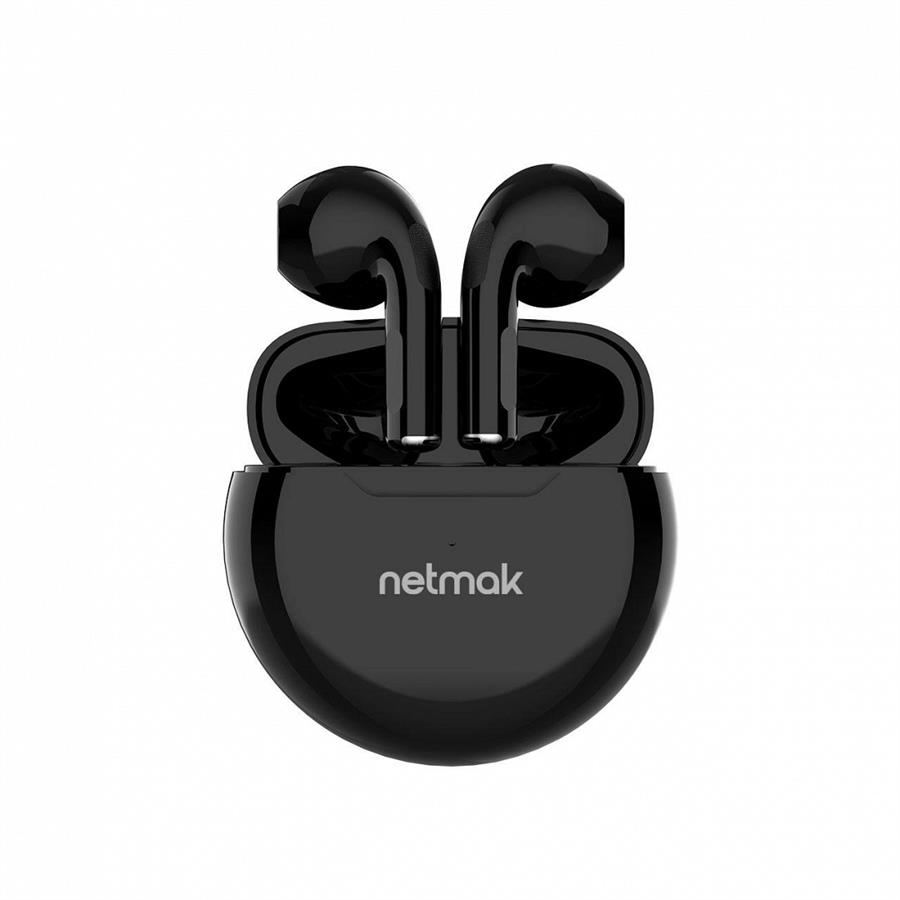 Auricular Inalambrico Bluetooth Touch Netmak (NM-GUMY) Negro