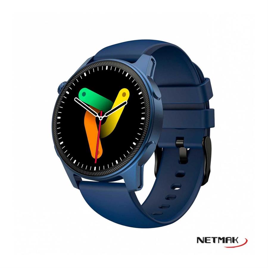 Reloj smart netmak nm-energy azul