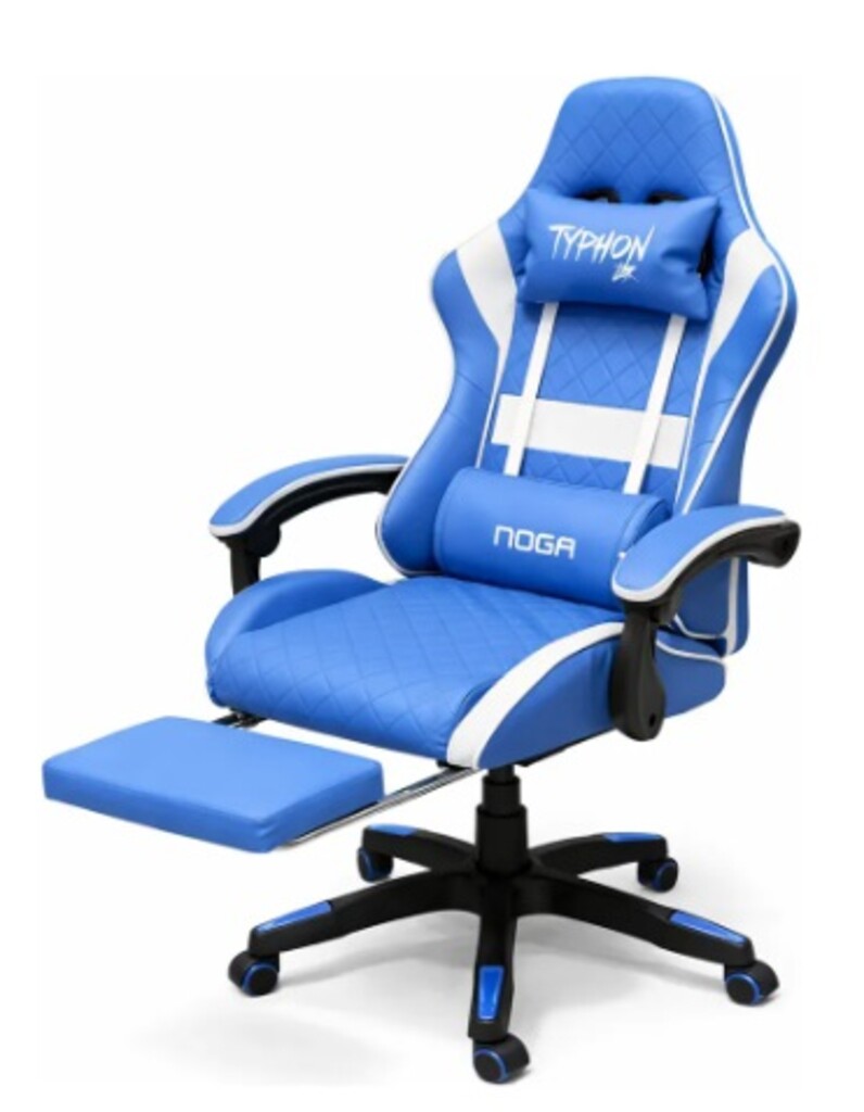 Silla Gamer Noga Typhon Bk  Negro/Azul